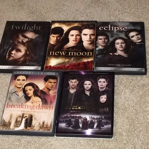 Twilight saga entire collection